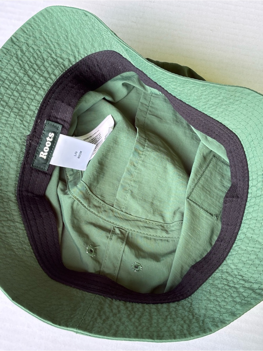 Roots Outdoors Classic Forest Green Bucket Hat One Size Unisex Gorpcore Sun - Picture 3 of 8